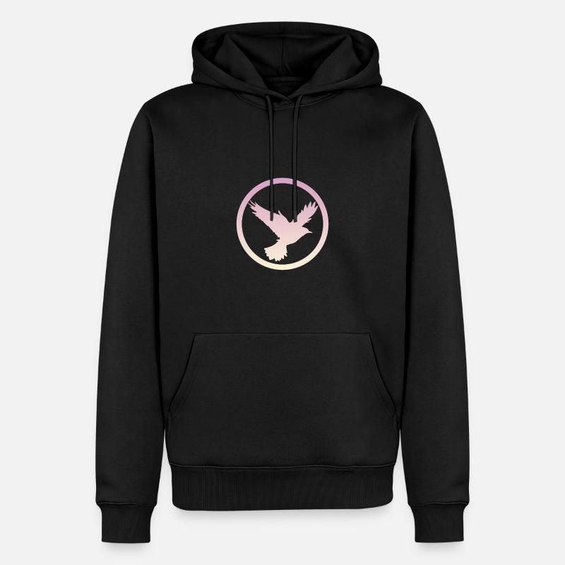 Voler, Voler, Voler - Sweat à capuche Premium bio Homme - noir