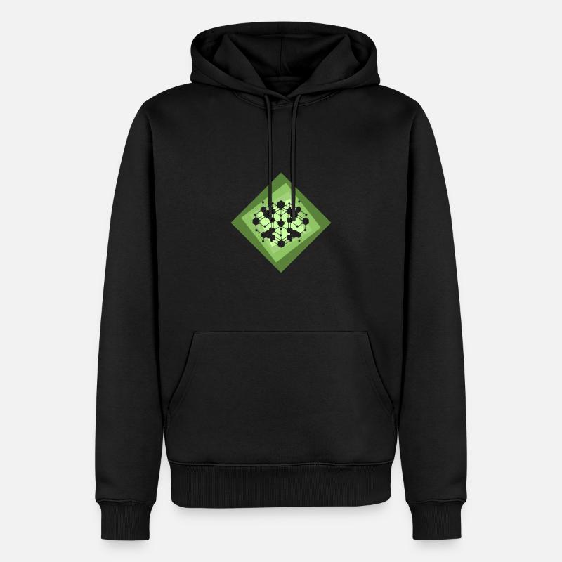 Crypto Cryptowährung Crypto-monnaie - Sweat à capuche Premium bio Homme - noir