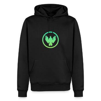 Kakadus Vogel Kakadu - Männer Premium Bio Hoodie - Schwarz - Vorne - Nico (187cm)