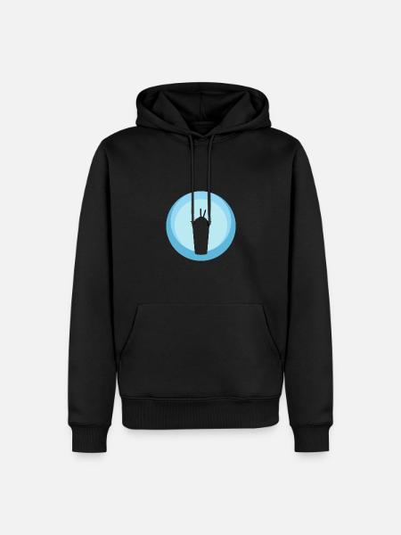 Tee Tee Bubble Tea - Men’s Premium Organic Hoodie - black