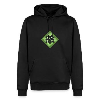 Crypto Cryptocurrency Crypto - Männer Premium Bio Hoodie - Schwarz - Vorne - Nico (187cm)