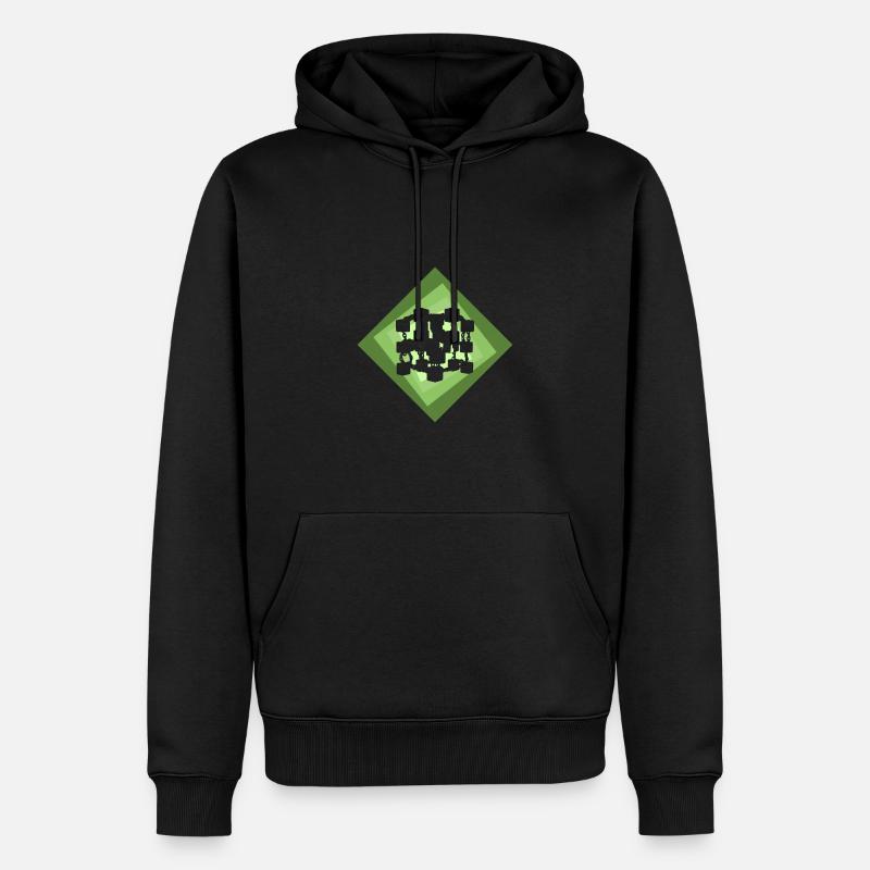 Crypto Cryptocurrency Crypto - Sweat à capuche Premium bio Homme - noir