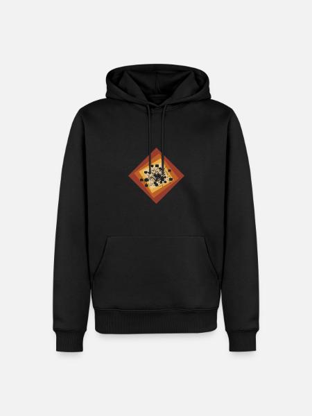 Crypto Bitcoin Crypto - Men’s Premium Organic Hoodie - black