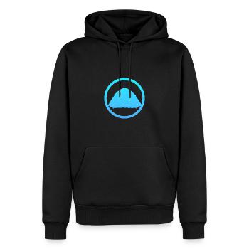 Camper Tents Camping - Men’s Premium Organic Hoodie - black - Front - Nico (187cm)