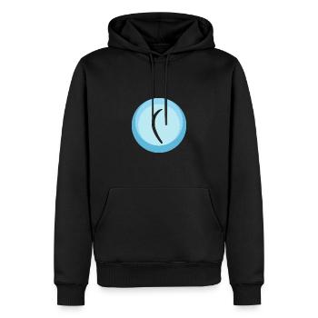 Boomerang Wurfstock Bumerang - Männer Premium Bio Hoodie - Schwarz - Vorne - Nico (187cm)