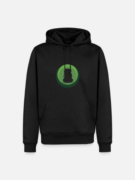 Backpacking Backpacking Backpacker - Men’s Premium Organic Hoodie - black