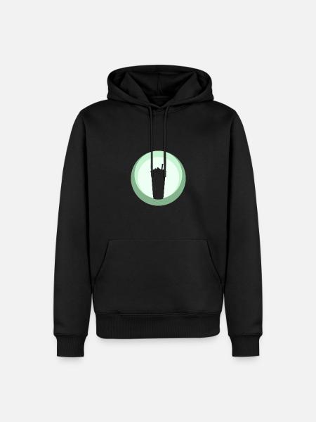 Boba Bubble Tea Bubble - Men’s Premium Organic Hoodie - black