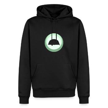 Wohnwagen Wohnwagen Caravan - Männer Premium Bio Hoodie - Schwarz - Vorne - Nico (187cm)