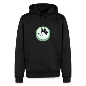 Botanik Pflanzenkunde Flora - Männer Premium Bio Hoodie - Schwarz - Vorne - Nico (187cm)
