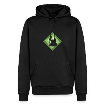 Klettern Felsklettern Kletterer - Männer Premium Bio Hoodie - Schwarz - Vorne - Nico (187cm)