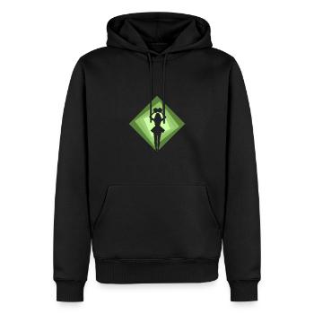 Cheerleading Cheerleader Bommel - Männer Premium Bio Hoodie - Schwarz - Vorne - Nico (187cm)