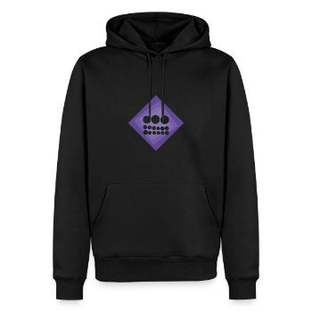Numismatics Coins Coins - Men’s Premium Organic Hoodie - black - Front - Nico (187cm)