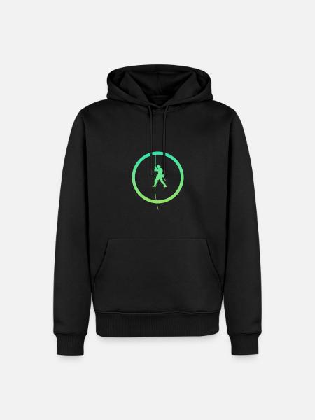 Escalade, escalade, alpinisme - Sweat à capuche Premium bio Homme - noir