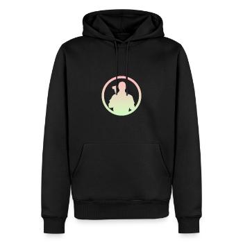 Car Mechanic Hobbyist Mechanic - Men’s Premium Organic Hoodie - black - Front - Nico (187cm)