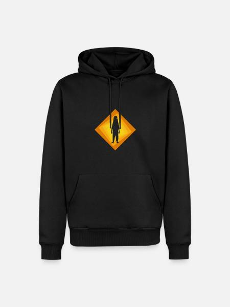 Mythical Creatures Cryptozoology Mythical - Men’s Premium Organic Hoodie - black