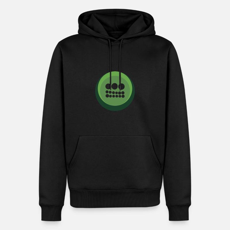 Numismatique Monnaies de collection - Sweat à capuche Premium bio Homme - noir