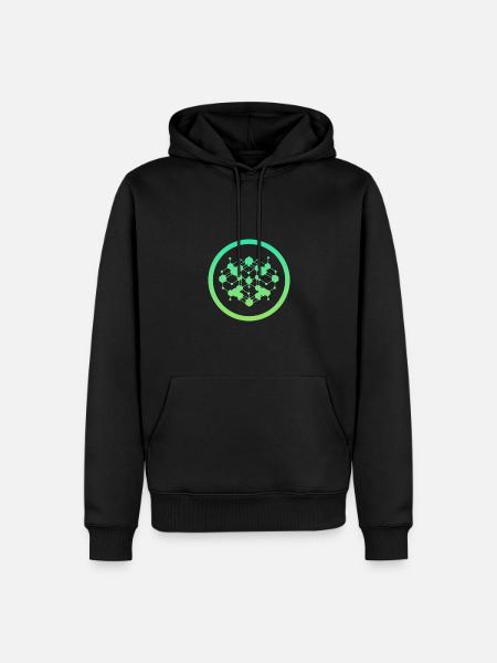 Kryptowährung Cryptocurrency Bitcoin - Men’s Premium Organic Hoodie - black