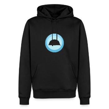 Wohnwagen Camper RV Camping - Männer Premium Bio Hoodie - Schwarz - Vorne - Nico (187cm)