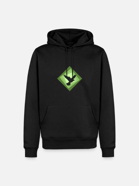 Bird Flock Flock Flock - Men’s Premium Organic Hoodie - black