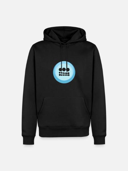Numismatics Coin Science Coins - Men’s Premium Organic Hoodie - black