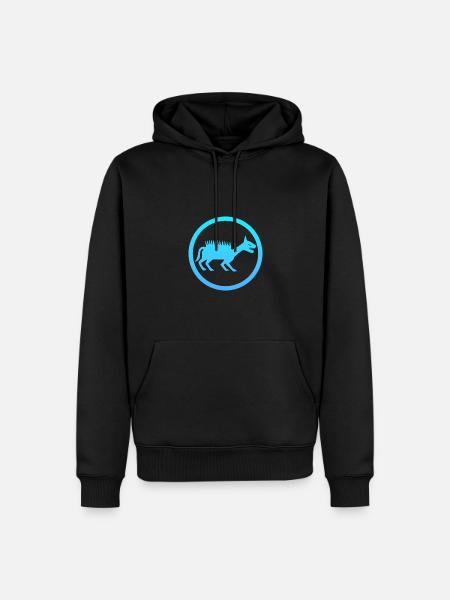 Cryptozoology Mythical Mythical - Men’s Premium Organic Hoodie - black