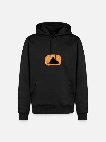 Camping Glamping Glamping - Männer Premium Bio Hoodie - Schwarz
