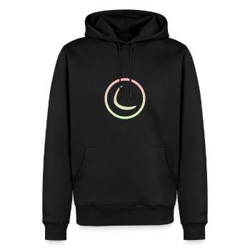Throwing Stick Boomerang Throwing Stick - Men’s Premium Organic Hoodie - black - Front - Nico (187cm)