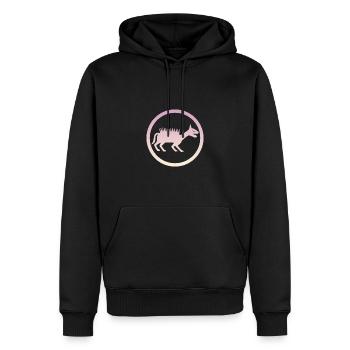 Mythical Creatures Cryptozoology Legend - Men’s Premium Organic Hoodie - black - Front - Nico (187cm)