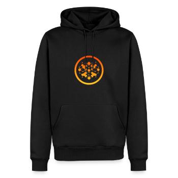 Kryptowährung Cryptocurrency Kryptowährung - Männer Premium Bio Hoodie - Schwarz - Vorne - Nico (187cm)