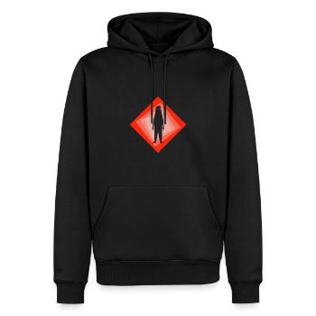 Mythical Creatures Fable Cryptozoology - Men’s Premium Organic Hoodie - black - Front - Nico (187cm)