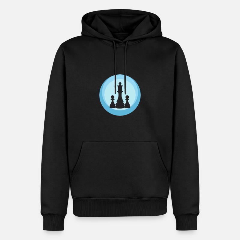 Chess Chess Checkmate - Men’s Premium Organic Hoodie - black