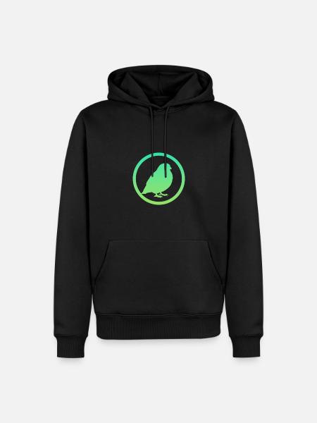 Bird Birds Flying - Men’s Premium Organic Hoodie - black