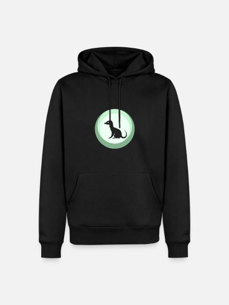 Kryptozoologie Mythisch Einhorn - Männer Premium Bio Hoodie - Schwarz
