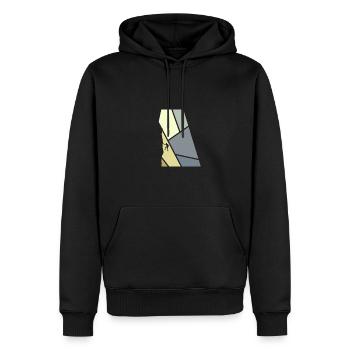 Seilklettern Kletterer Bergsteigen - Männer Premium Bio Hoodie - Schwarz - Vorne - Nico (187cm)