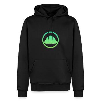 Camper Zelte Camper - Männer Premium Bio Hoodie - Schwarz - Vorne - Nico (187cm)