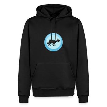 Mythical Creatures Mythical Animal Fairy Tales - Men’s Premium Organic Hoodie - black - Front - Nico (187cm)