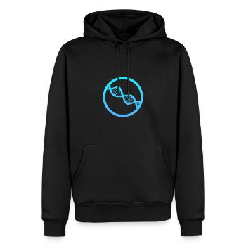 Biologie Labor Bio - Männer Premium Bio Hoodie - Schwarz - Vorne - Nico (187cm)