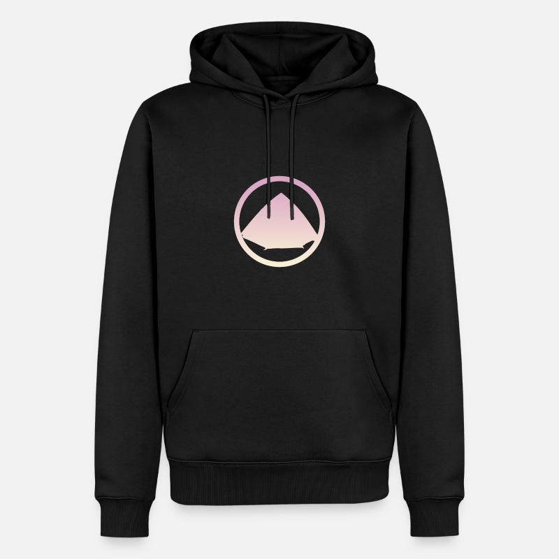 Tentes de camping-car Tente - Sweat à capuche Premium bio Homme - noir