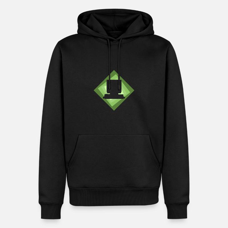 Computer PC Informatik - Männer Premium Bio Hoodie - Schwarz