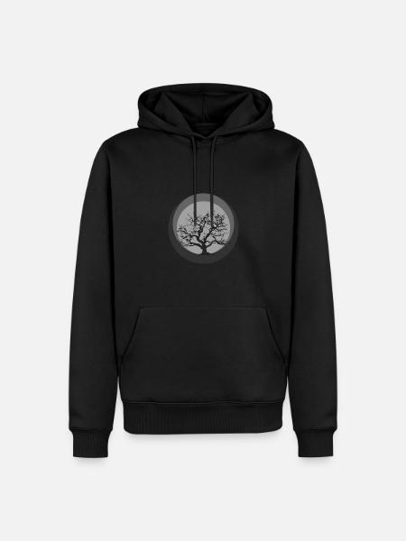 Botany, Flowers, Botany - Men’s Premium Organic Hoodie - black