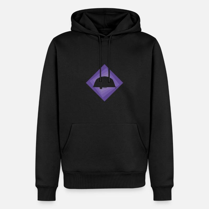 RV Camping Camper Camper - Sweat à capuche Premium bio Homme - noir