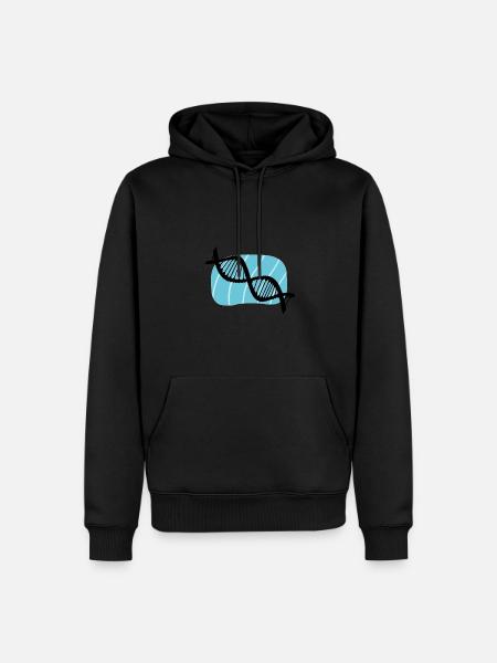 Biology Zoology Biologist - Men’s Premium Organic Hoodie - black