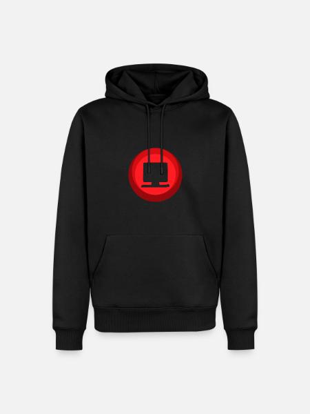 Computer Informatics Gamer - Men’s Premium Organic Hoodie - black