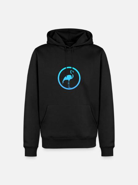 Waterfowl Flamenco Exotic - Men’s Premium Organic Hoodie - black