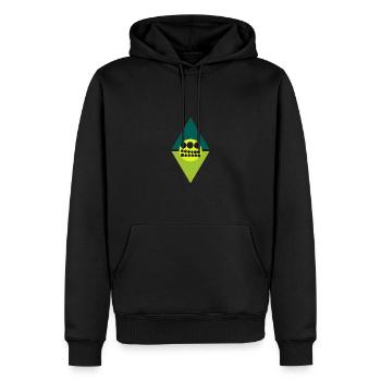 Numismatics Coins Coin Science - Men’s Premium Organic Hoodie - black - Front - Nico (187cm)