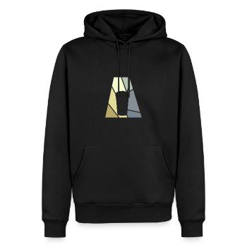 Bubble Tea Boba Bubbletee - Männer Premium Bio Hoodie - Schwarz - Vorne - Nico (187cm)