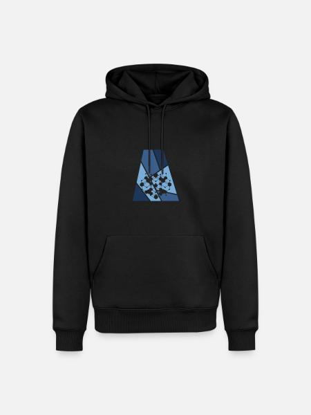 Crypto Crypto Cryptocurrency - Men’s Premium Organic Hoodie - black