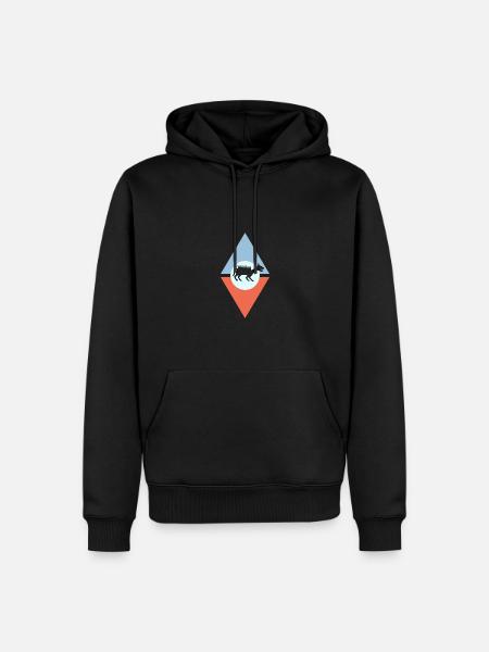 Cryptozoology Mythical Creatures Mythical - Men’s Premium Organic Hoodie - black