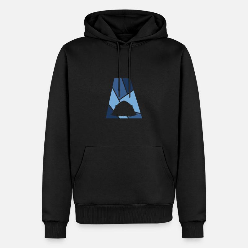 Camping Camping Camper - Sweat à capuche Premium bio Homme - noir