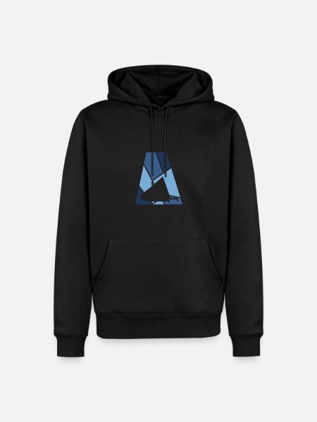 Glamping Glamping Modern - Men’s Premium Organic Hoodie - black